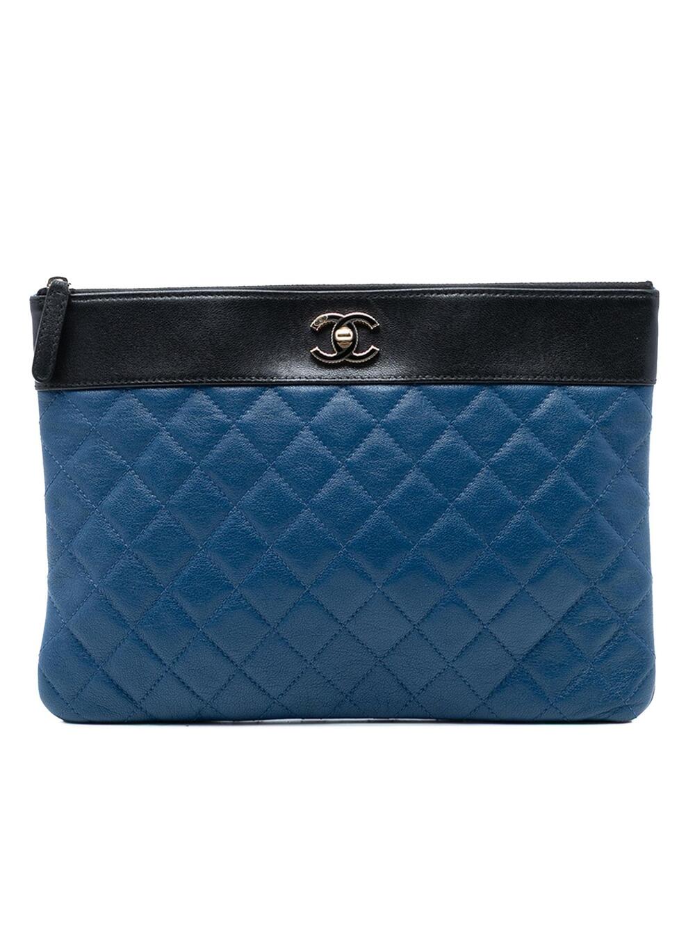 Chanel Medium Bicolor Quilted Sheepskin #295299C99B